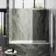 Шторка на ванну MaybahGlass MGV-252-1ш 30см белый