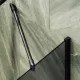 Шторка на ванну MaybahGlass MGV-252-6ш 30см чёрный