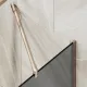 Шторка на ванну MaybahGlass MGV-88-2у 80см бронза