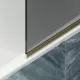 Шторка на ванну MaybahGlass MGV-88-3у 80см золото