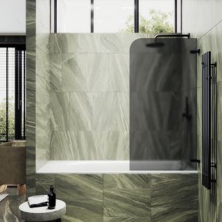 Шторка на ванну MaybahGlass MGV-655-6 70см чёрный Шторка на ванну MaybahGlass MGV-655-6 70см чёрный
