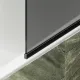Шторка на ванну MaybahGlass MGV-88-6у 80см чёрный