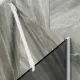 Шторка на ванну MaybahGlass MGV-88-1у 80см белый