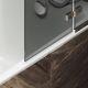 Шторка на ванну MaybahGlass MGV-919-4 99см хром глянцевый