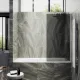Шторка на ванну MaybahGlass MGV-251-1ш 30см белый
