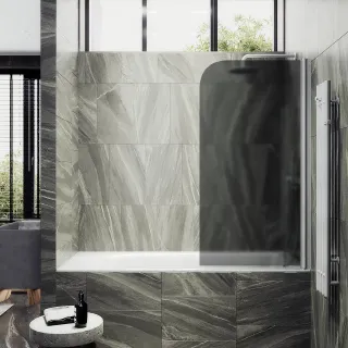 Шторка на ванну MaybahGlass MGV-619-1 70см белый Шторка на ванну MaybahGlass MGV-619-1 70см белый