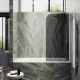 Шторка на ванну MaybahGlass MGV-624-1 80см бронза