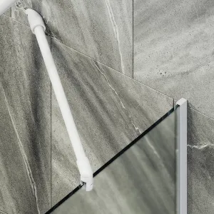 Шторка на ванну MaybahGlass MGV-94-1у 80см белый