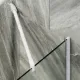 Шторка на ванну MaybahGlass MGV-94-1у 80см белый
