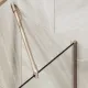 Шторка на ванну MaybahGlass MGV-94-2у 80см бронза