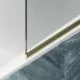Шторка на ванну MaybahGlass MGV-94-3у 80см золото