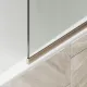 Шторка на ванну MaybahGlass MGV-94-2у 80см бронза