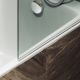 Шторка на ванну MaybahGlass MGV-775-5 50см хром матовый