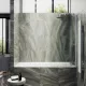 Шторка на ванну MaybahGlass MGV-253-1ш 30см белый