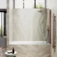 Шторка на ванну MaybahGlass MGV-605-2 40см бронза