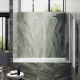 Шторка на ванну MaybahGlass MGV-621-1 80см белый