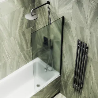 Шторка на ванну MaybahGlass MGV-253-6ш 30см чёрный Шторка на ванну MaybahGlass MGV-253-6ш 30см чёрный