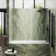 Шторка на ванну MaybahGlass MGV-253-6ш 30см чёрный