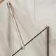 Шторка на ванну MaybahGlass MGV-64-2у 80см бронза