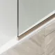 Шторка на ванну MaybahGlass MGV-64-2у 80см бронза
