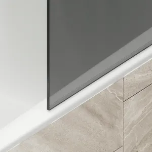 Шторка на ванну MaybahGlass MGV-252-2ш 30см бронза