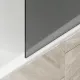 Шторка на ванну MaybahGlass MGV-78-2ш 40см бронза
