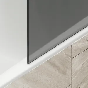 Шторка на ванну MaybahGlass MGV-251-2ш 30см бронза