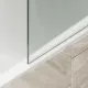 Шторка на ванну MaybahGlass MGV-253-2ш 30см бронза