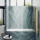 Шторка на ванну MaybahGlass MGV-597-3 50см золото