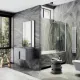 Шторка на ванну MaybahGlass MGV-599-1 70см белый