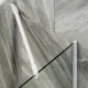 Шторка на ванну MaybahGlass MGV-64-1у 80см белый