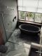 Душевая перегородка MaybahGlass MGD-726-5у 79см хром матовый