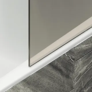 Шторка на ванну MaybahGlass MGV-250-1ш 30см белый Шторка на ванну MaybahGlass MGV-250-1ш 30см белый