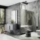 Шторка на ванну MaybahGlass MGV-72-1ш 40см белый