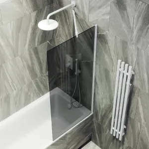 Шторка на ванну MaybahGlass MGV-78-1ш 40см белый