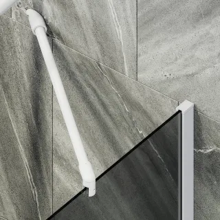 Шторка на ванну MaybahGlass MGV-252-1ш 30см белый Шторка на ванну MaybahGlass MGV-252-1ш 30см белый