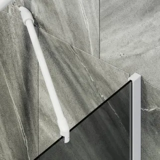 Шторка на ванну MaybahGlass MGV-82-1ш 80см белый Шторка на ванну MaybahGlass MGV-82-1ш 80см белый