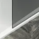 Шторка на ванну MaybahGlass MGV-78-1ш 40см белый