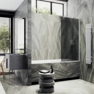 Шторка на ванну MaybahGlass MGV-85-1ш 50см белый
