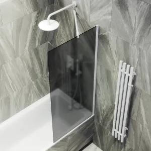Шторка на ванну MaybahGlass MGV-85-1ш 50см белый