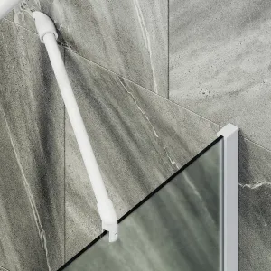 Шторка на ванну MaybahGlass MGV-253-1ш 30см белый