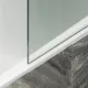 Шторка на ванну MaybahGlass MGV-253-1ш 30см белый