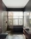 Душевая перегородка MaybahGlass MGD-262-4 79см хром глянцевый