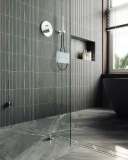 Душевая перегородка MaybahGlass MGD-259-4 79см хром глянцевый Душевая перегородка MaybahGlass MGD-259-4 79см хром глянцевый