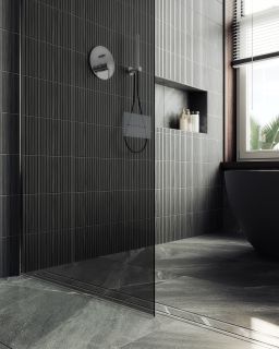 Душевая перегородка MaybahGlass MGD-698-5ш 79см хром матовый Душевая перегородка MaybahGlass MGD-698-5ш 79см хром матовый