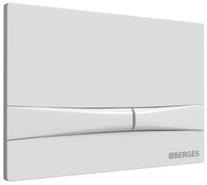 Кнопка смыва Berges Novum 040051 белый