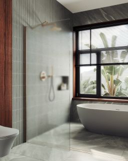 Душевая перегородка MaybahGlass MGD-700-2ш 79см бронза Душевая перегородка MaybahGlass MGD-700-2ш 79см бронза