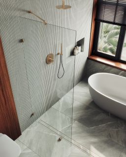 Душевая перегородка MaybahGlass MGD-259-2 79см бронза Душевая перегородка MaybahGlass MGD-259-2 79см бронза
