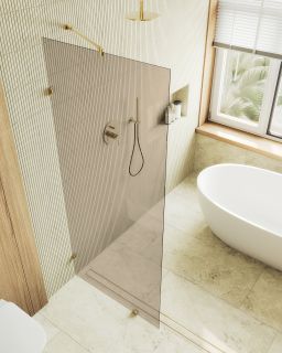 Душевая перегородка MaybahGlass MGD-262-4 79см хром глянцевый Душевая перегородка MaybahGlass MGD-262-4 79см хром глянцевый