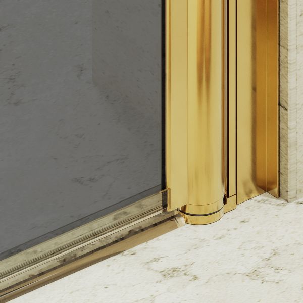Душевая дверь MaybahGlass MGD-806-3 80см золото